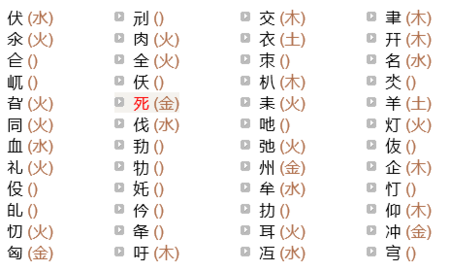 6画字有哪些字大全_6画字有哪些字大全图片