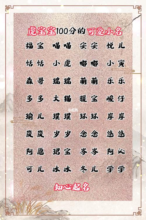 2022年4月虎宝宝取名_2022年4月虎宝宝取名字最佳字