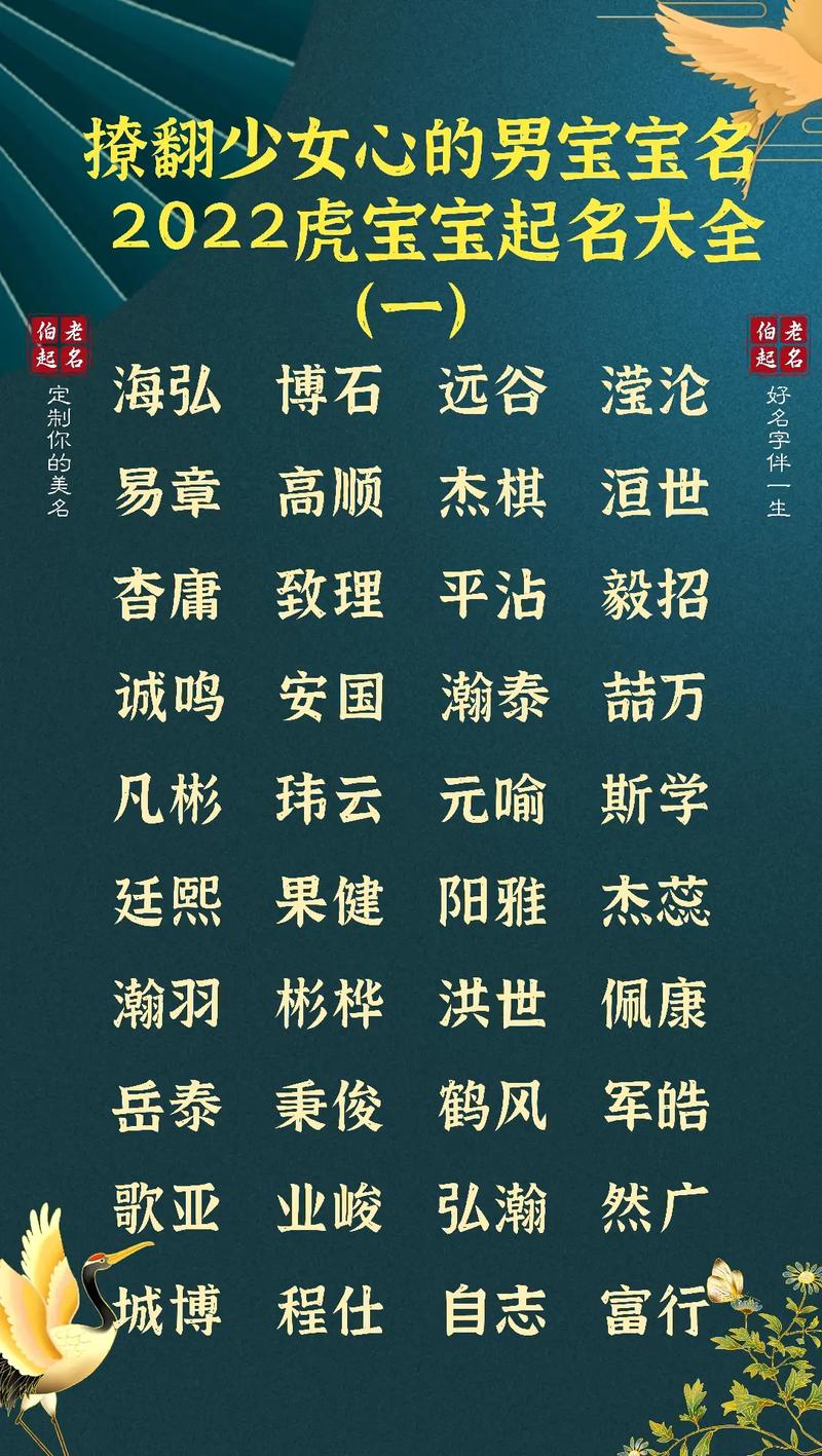 2022宝宝男孩取名字大全免费_2022宝宝男孩取名字大全免费取名