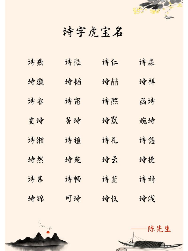 起名女孩名字大全带诗字_起名女孩名字大全带诗字的名字