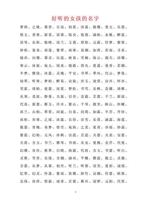 2022年8月女孩名字_2021年8月女孩名字