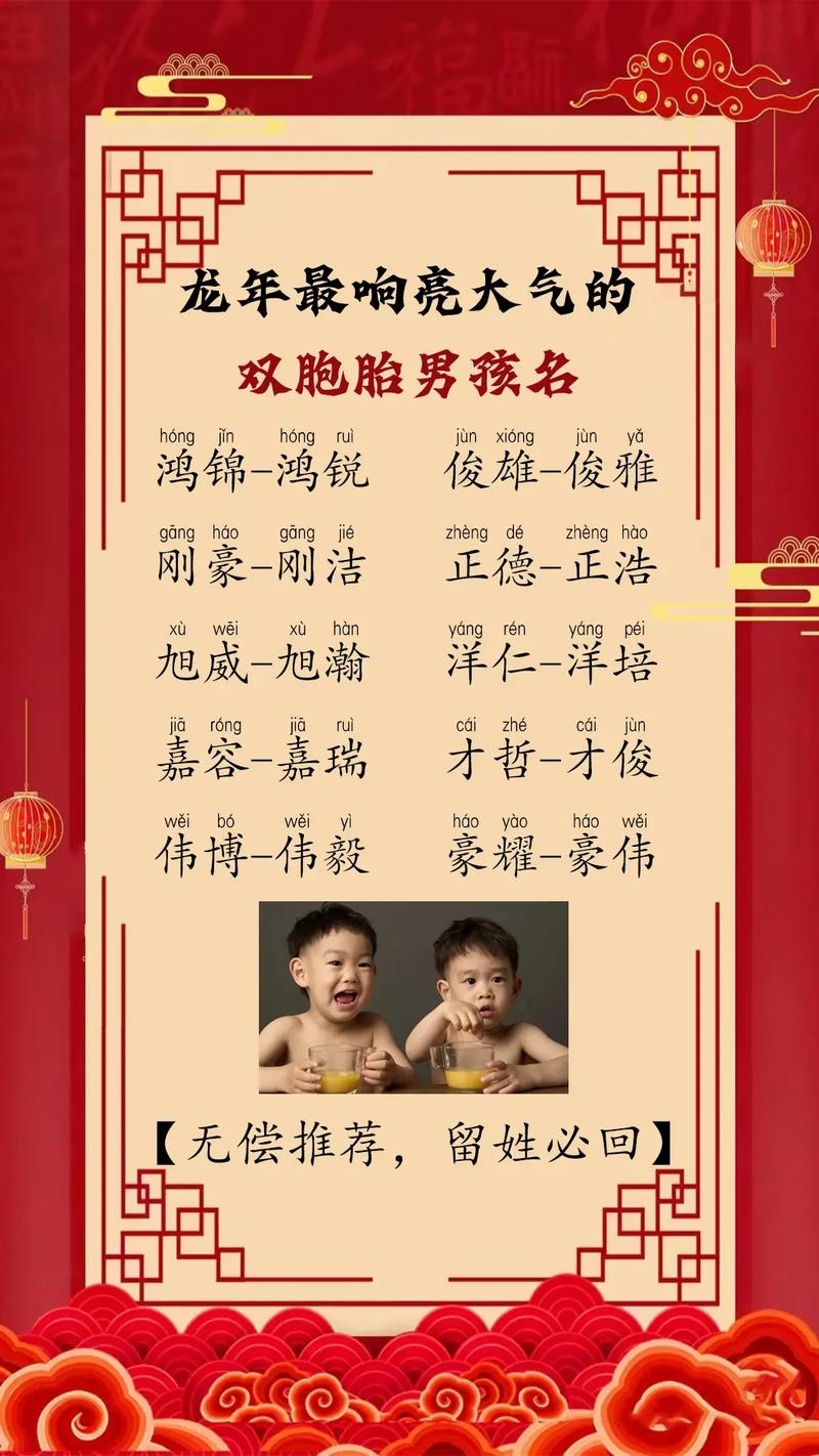 2012年龙年男孩名字_2012年龙年男孩名字寓意好的