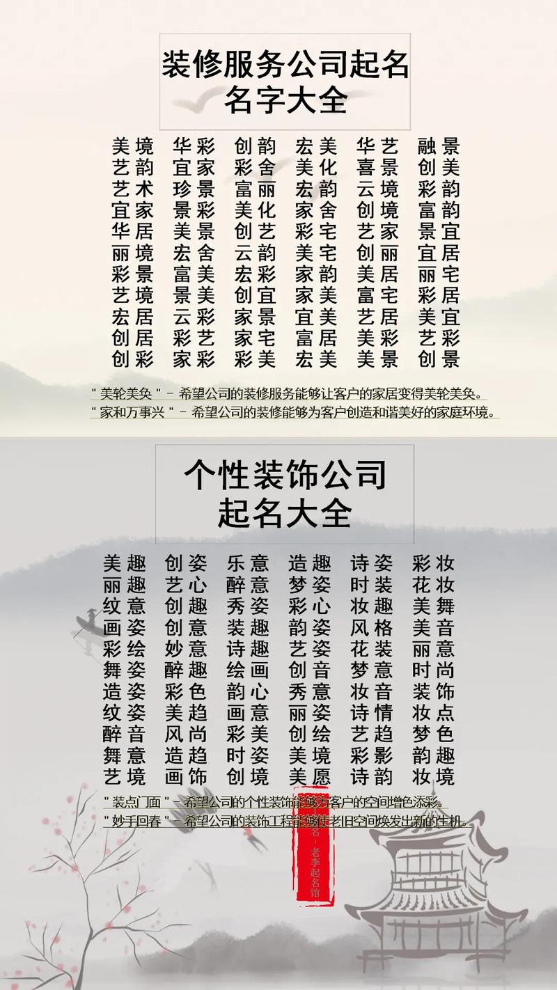 给公司名字_给公司名字免费测试