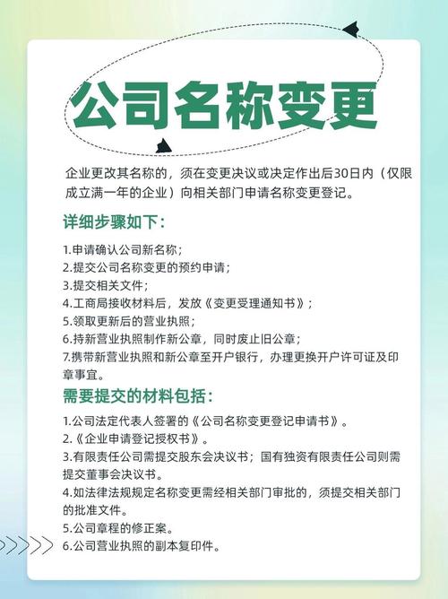 变更公司名称上海_上海公司名称变更最新流程