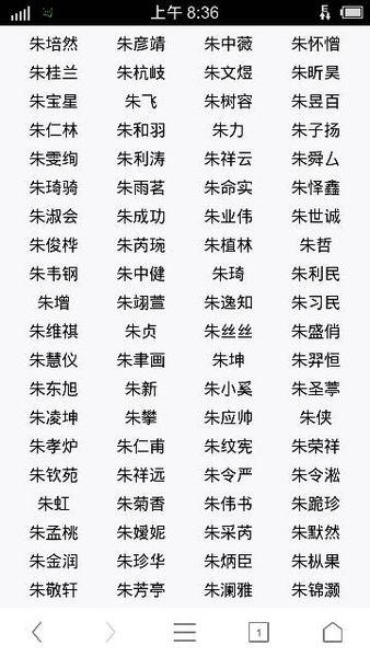 2017起名字大全姓朱_2017起名字大全姓朱男孩