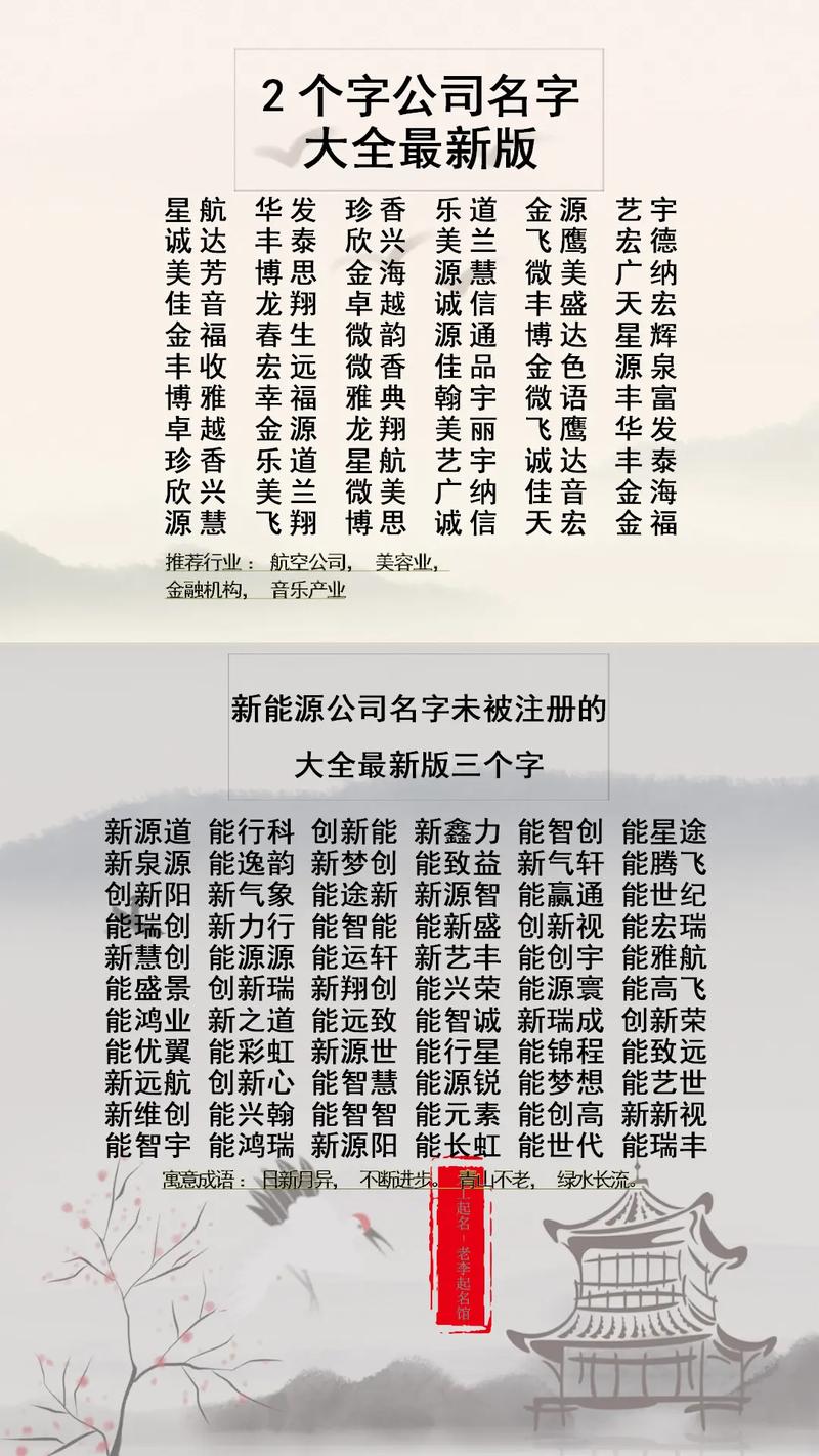 开公司起名什么字最好_开公司起名什么字最好听