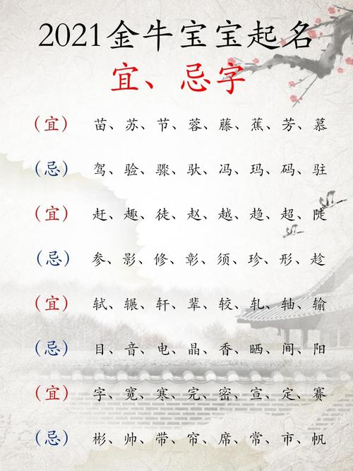 属牛宝宝起名字什么字好_属牛宝宝起名字什么字好听