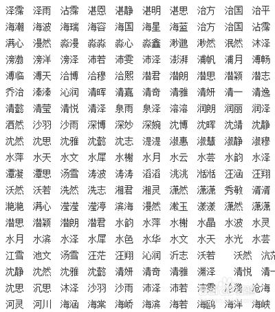 宝宝五行缺水火起名字_宝宝五行缺水火起什么名字