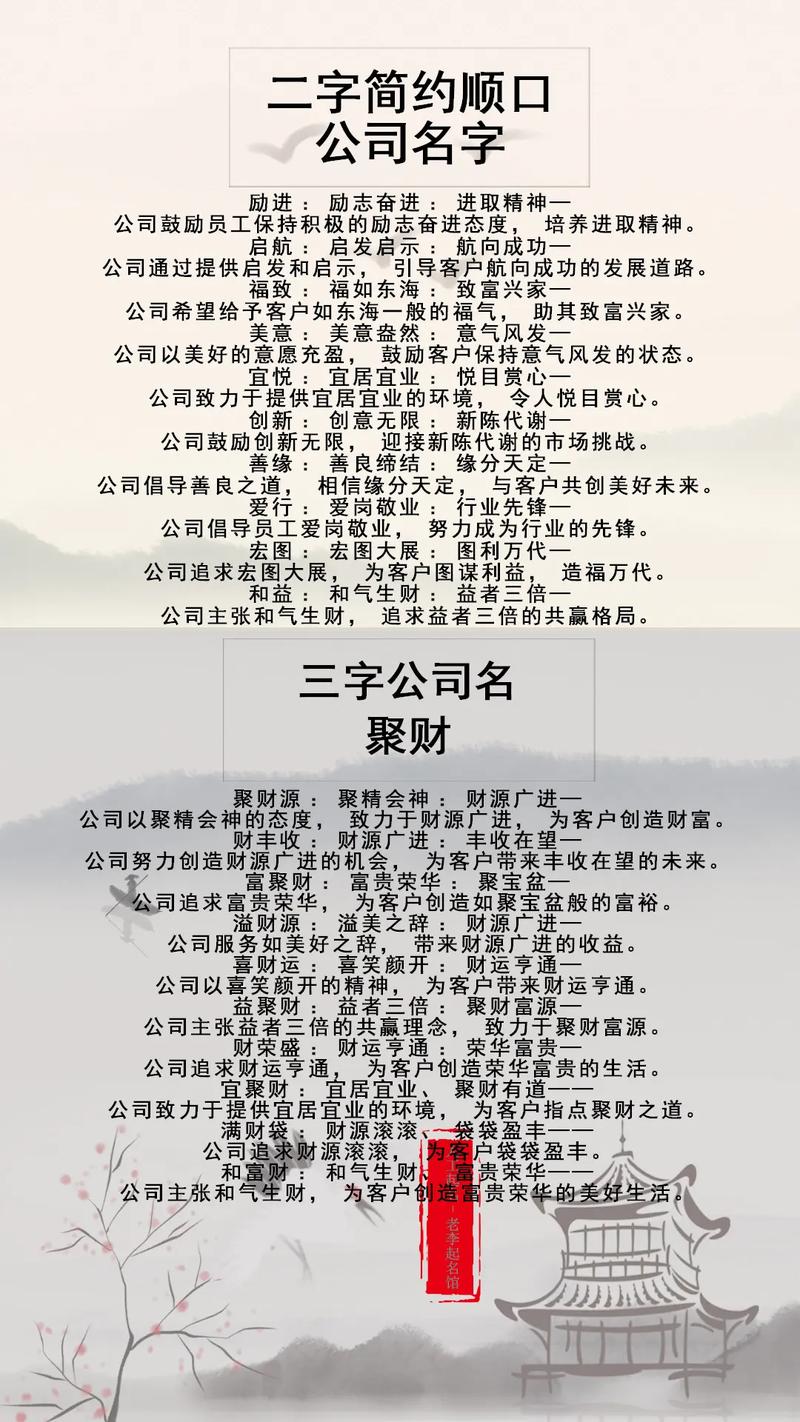 机械公司三个名字大全_机械公司三个名字大全四个字