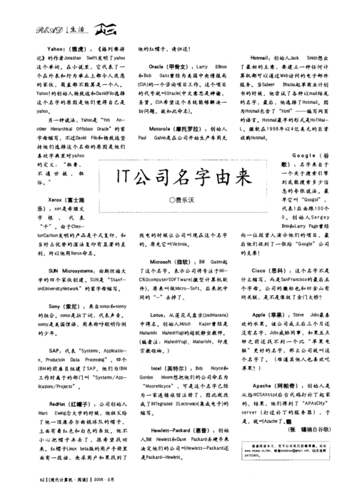 it公司名字推荐_it行业取个名字