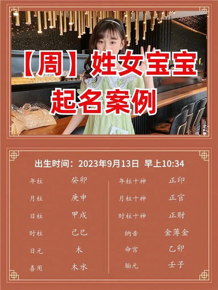 姓周给女宝宝起名字小名_姓周给女宝宝起名字小名怎么取