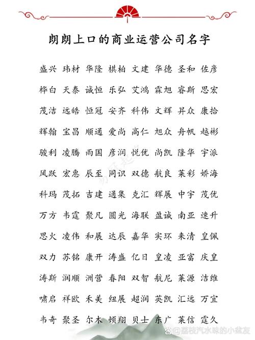 运营公司起名字_商业运营公司起名字