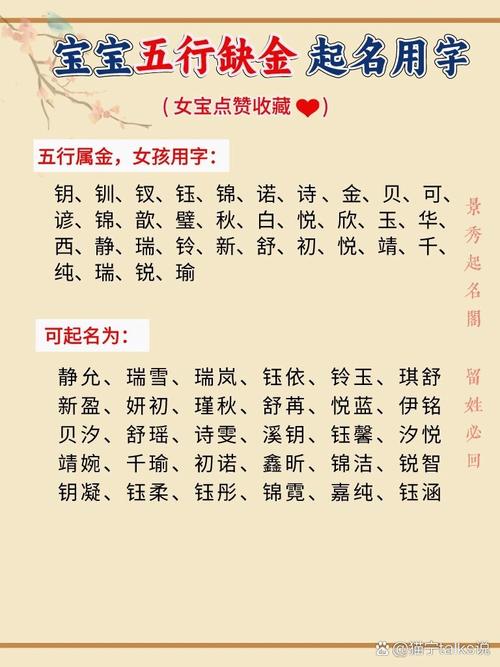 狗宝宝起名字缺金的字_狗宝宝起名字缺金的字有哪些