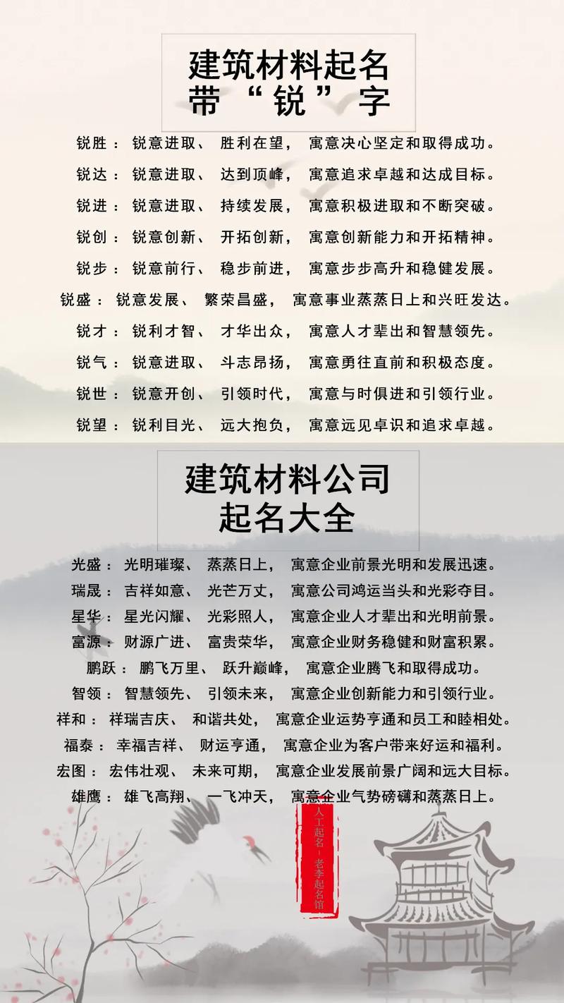 工程公司起名字_工程公司起名字大全免费