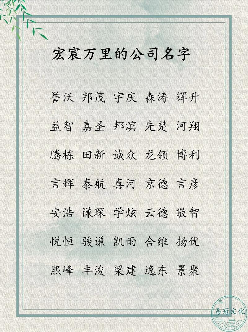 分公司怎么起名字_分公司如何起名