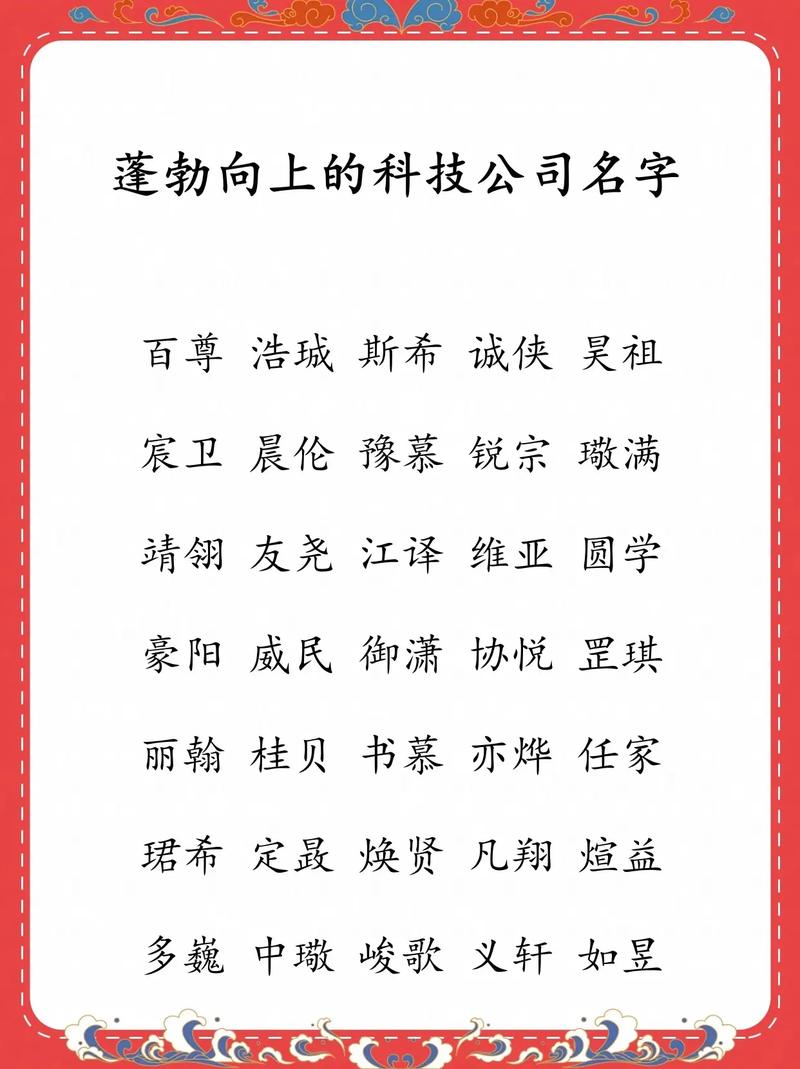 游戏科技公司起名字_游戏科技公司起名字大全