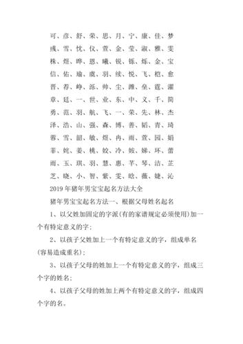 猪宝宝起名字1oo分的有_2019猪宝宝取名字大全