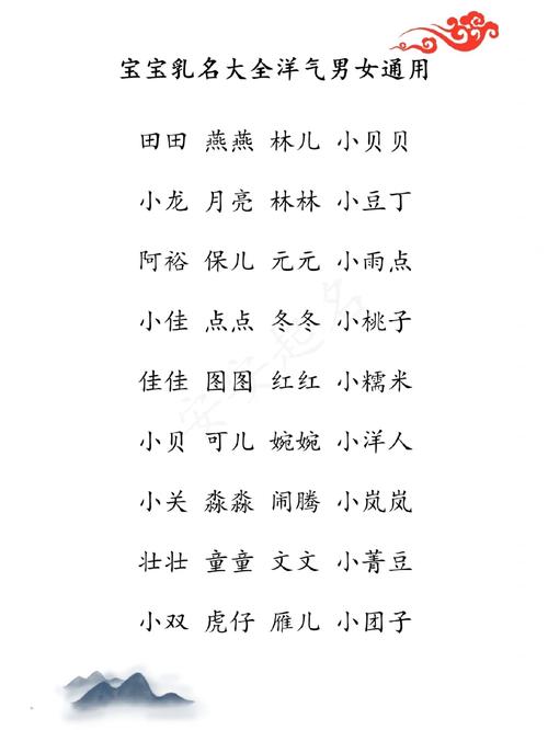 给小宝宝七起名字叫什么_带七的宝宝小名