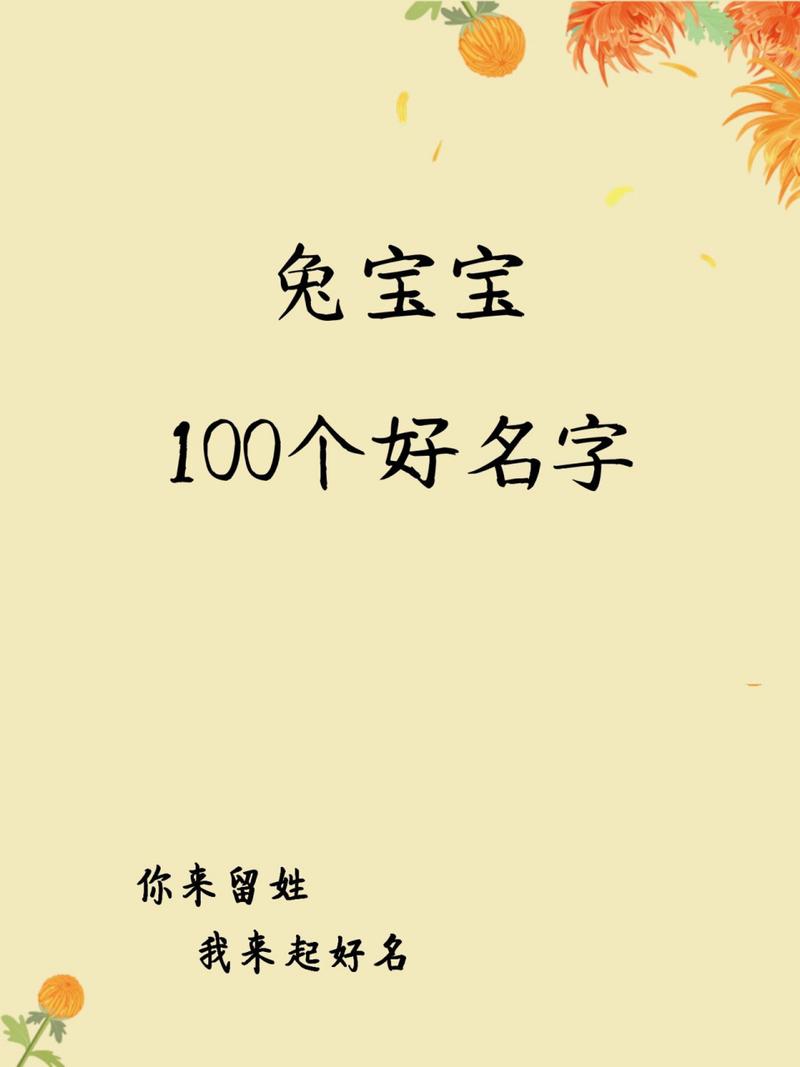 宝宝起名字兔宝宝_宝宝起名字兔宝宝好吗